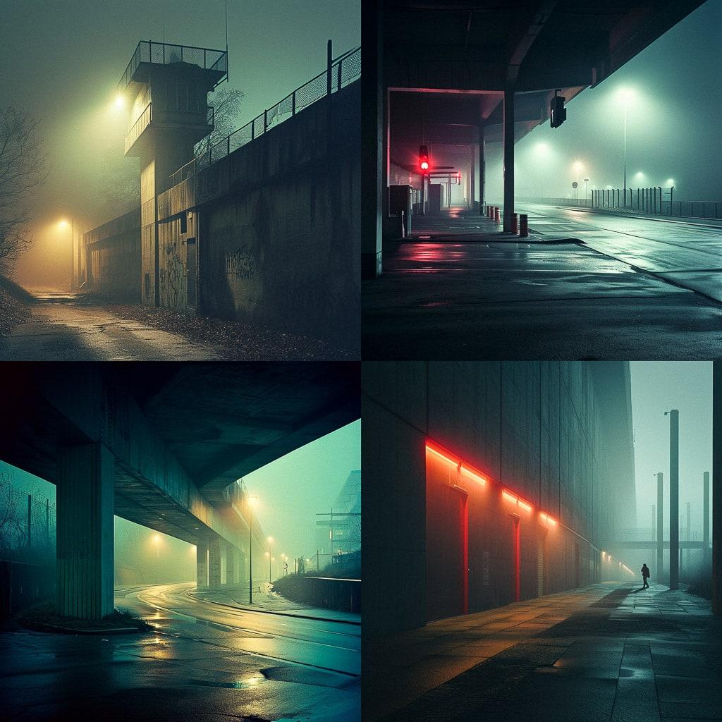 Andreas Levers style, Midjourney V6, render 1 of 4