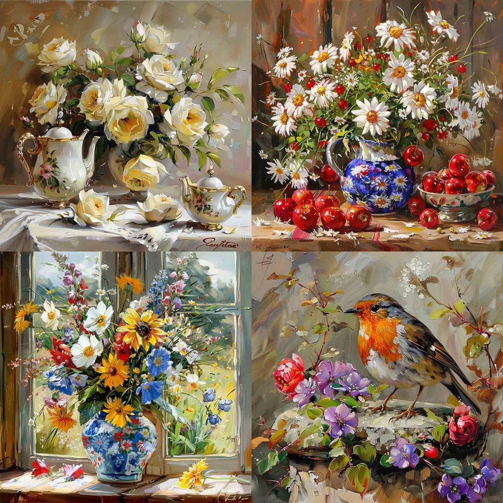 Anne Cotterill style, Midjourney V6, render 1 of 4