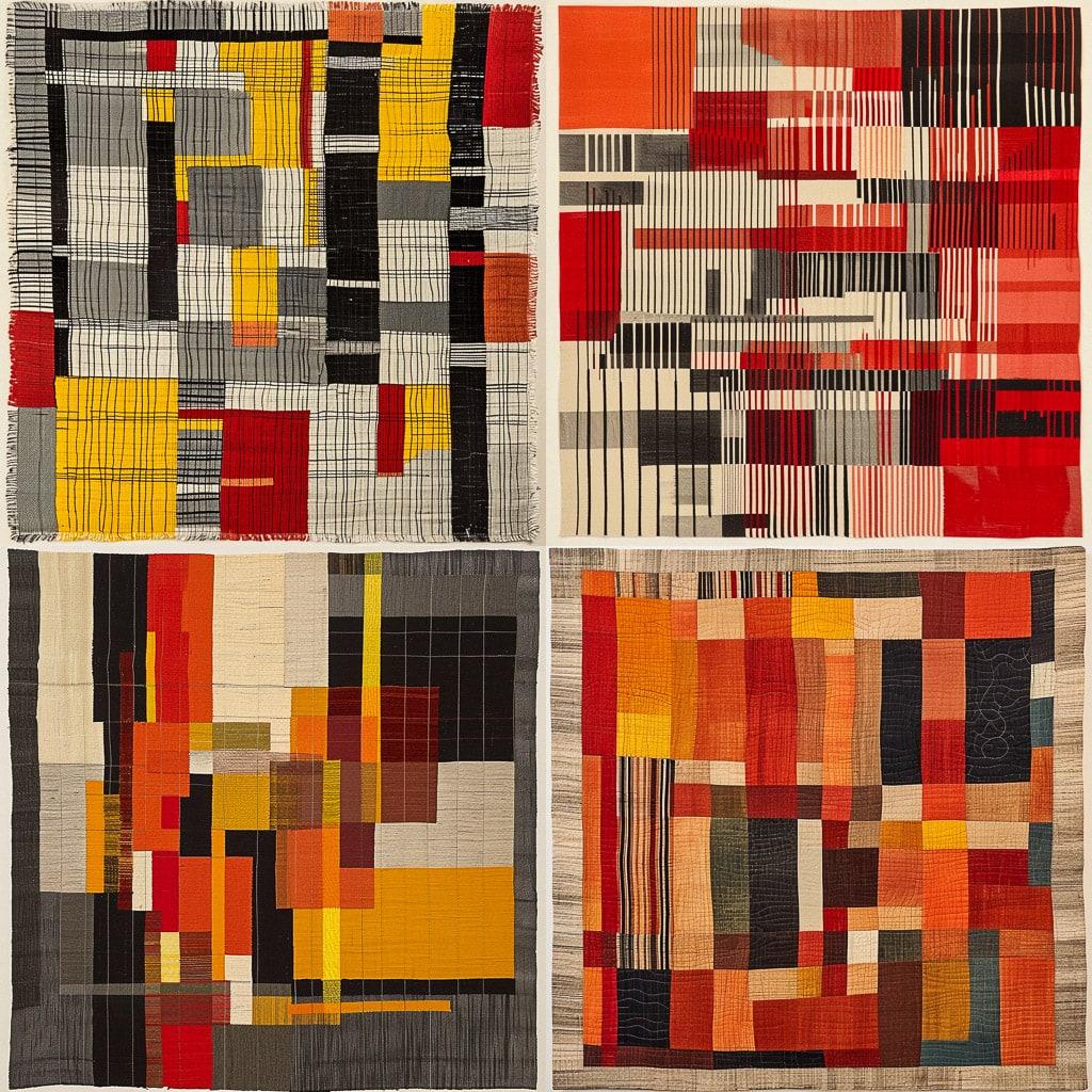 Anni Albers style, Midjourney V6, render 1 of 4