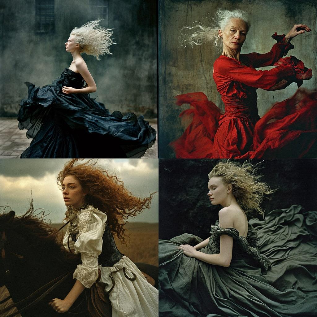 Annie Leibovitz style, Midjourney V6, render 1 of 4