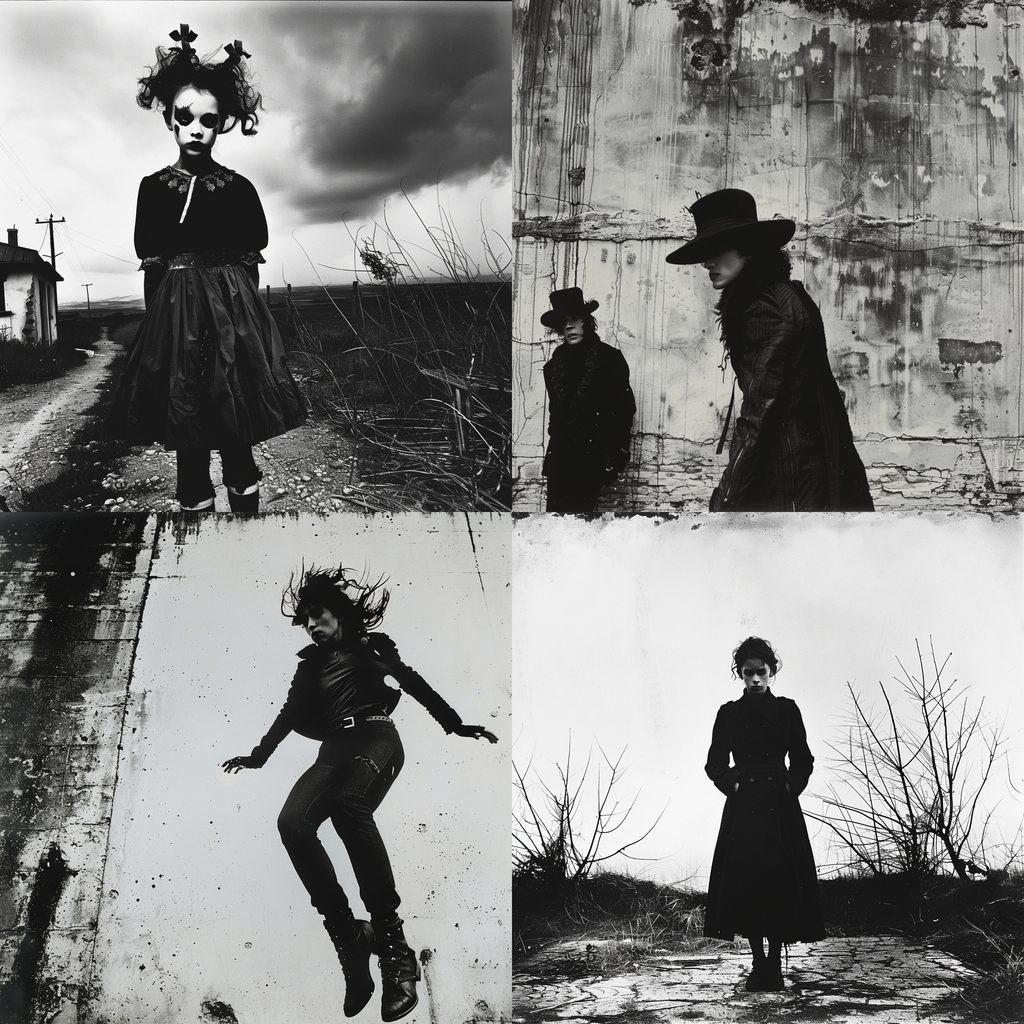 Anton Corbijn style, Midjourney V6, render 1 of 4