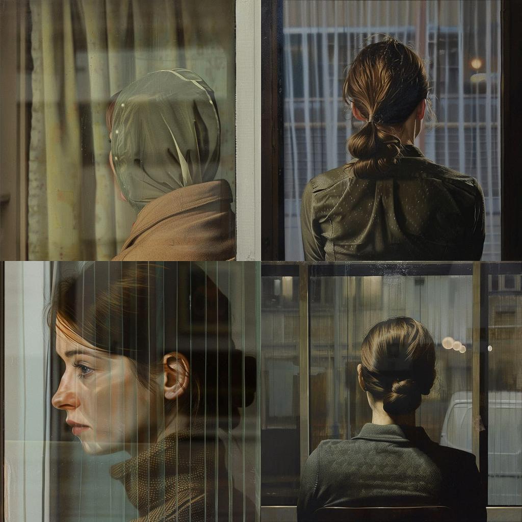 Arne Svenson style, Midjourney V6, render 1 of 4