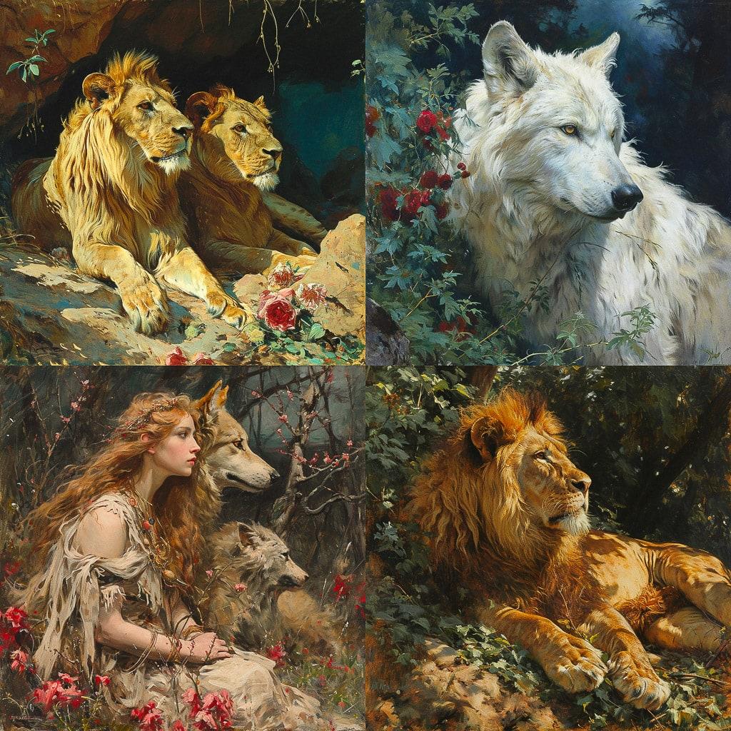 Arthur Wardle style, Midjourney V6, render 1 of 4