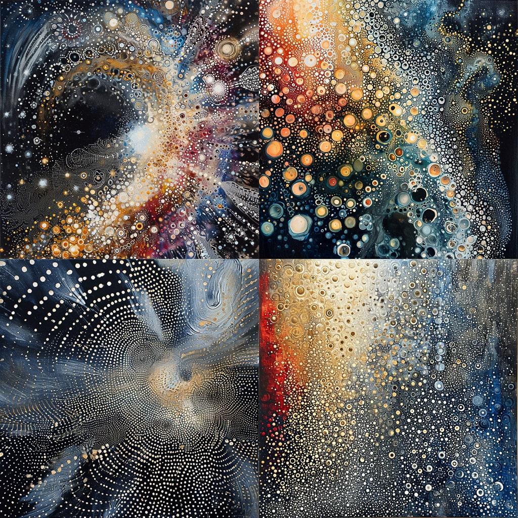 Barbara Takenaga style, Midjourney V6, render 1 of 4