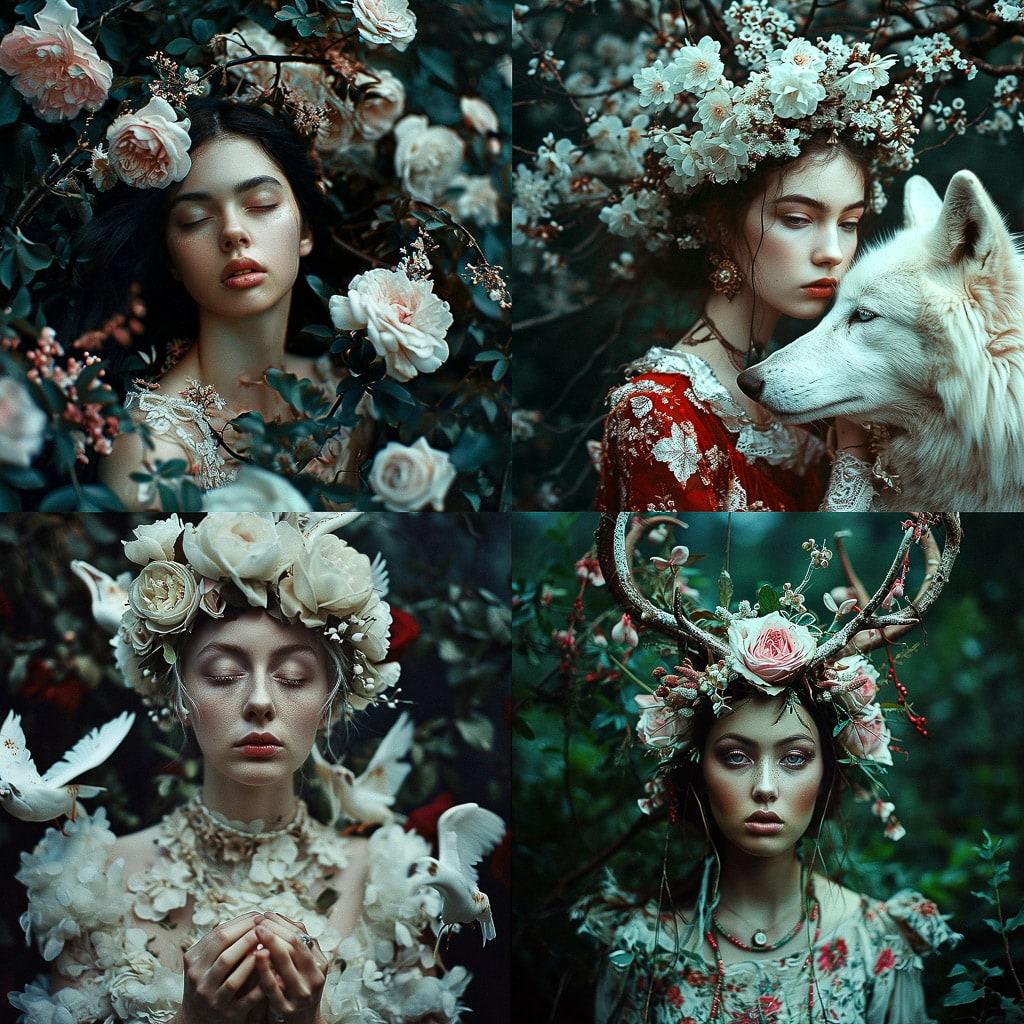 Bella Kotak style, Midjourney V6, render 1 of 4