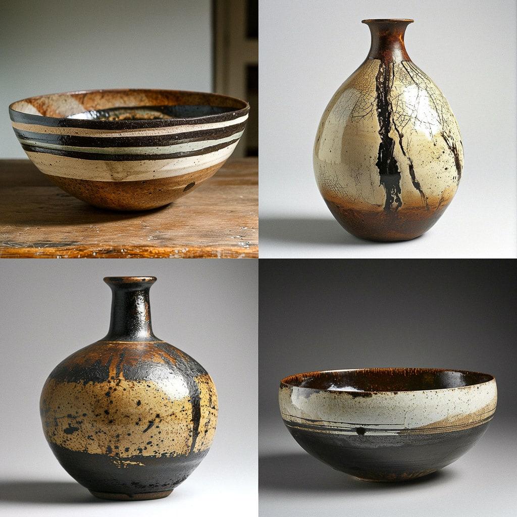 Bernard Leach style, Midjourney V6, render 1 of 4