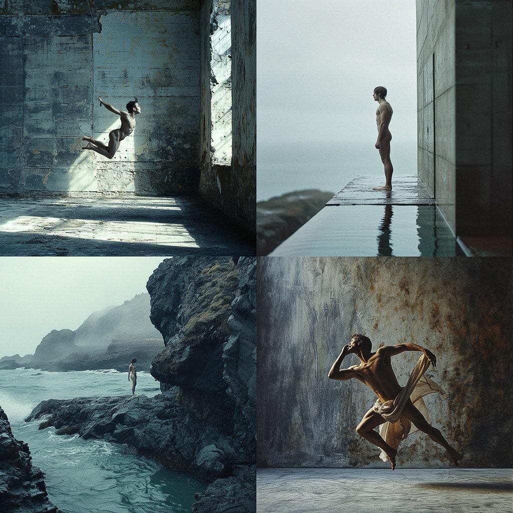 Bertil Nilsson style, Midjourney V6, render 1 of 4