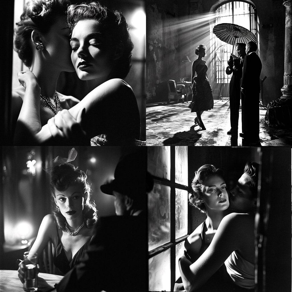 Billy Wilder style, Midjourney V6, render 1 of 4