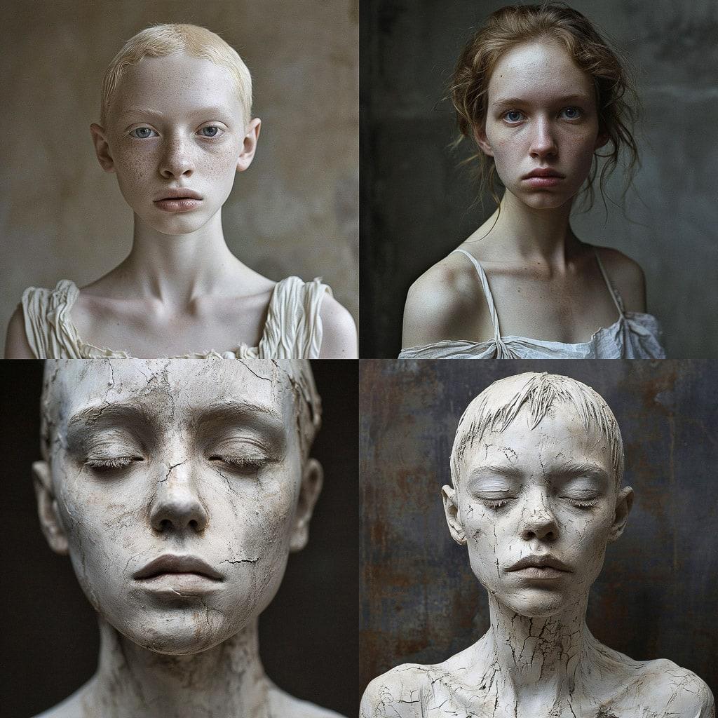 Bruno Walpoth style, Midjourney V6, render 1 of 4