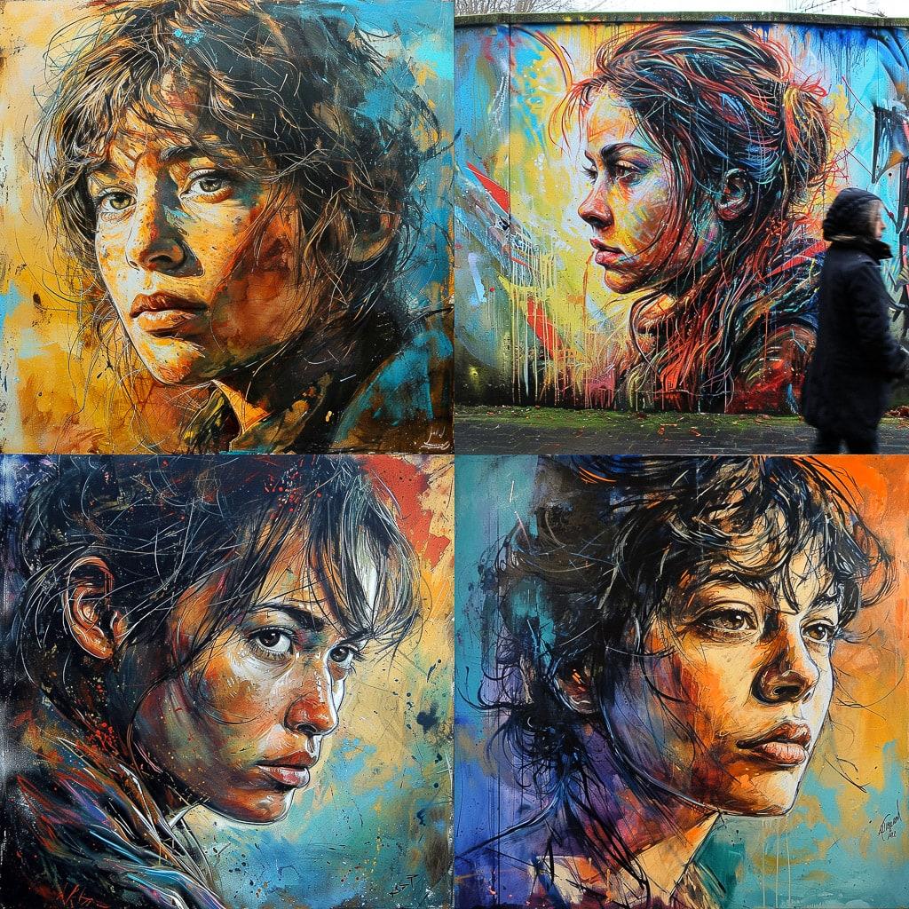 C215 style, Midjourney V6, render 1 of 4