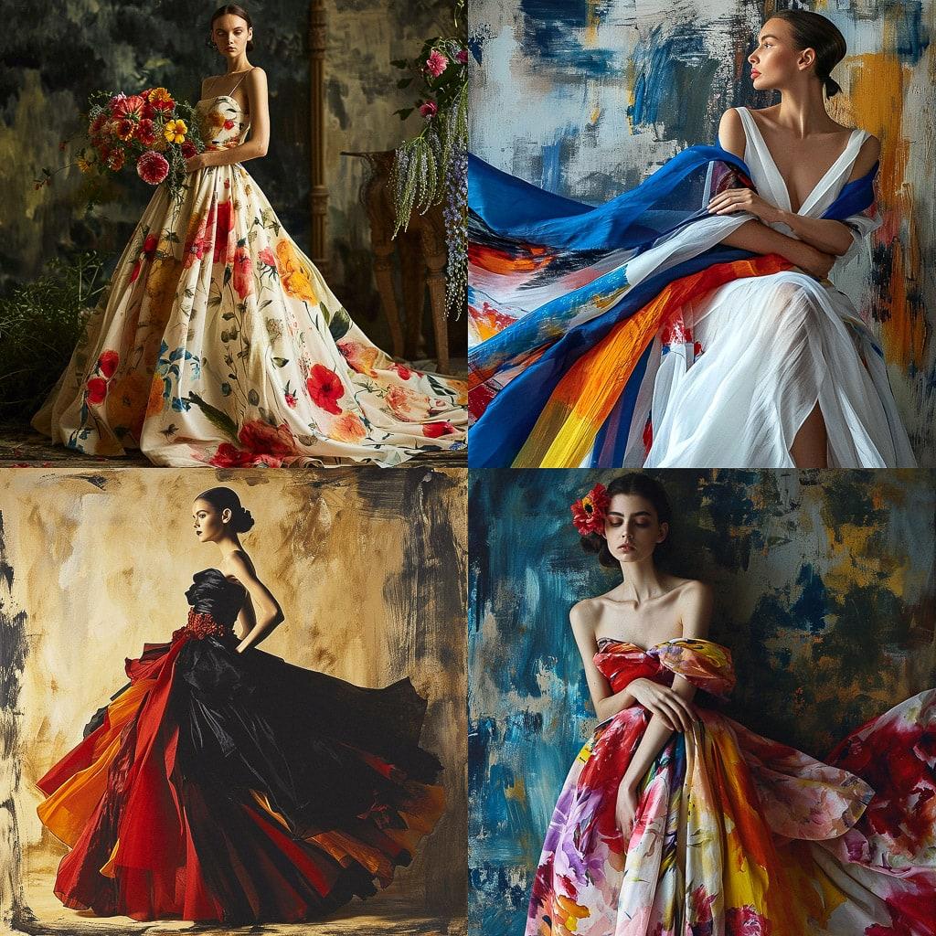 Carolina Herrera style, Midjourney V6, render 1 of 4