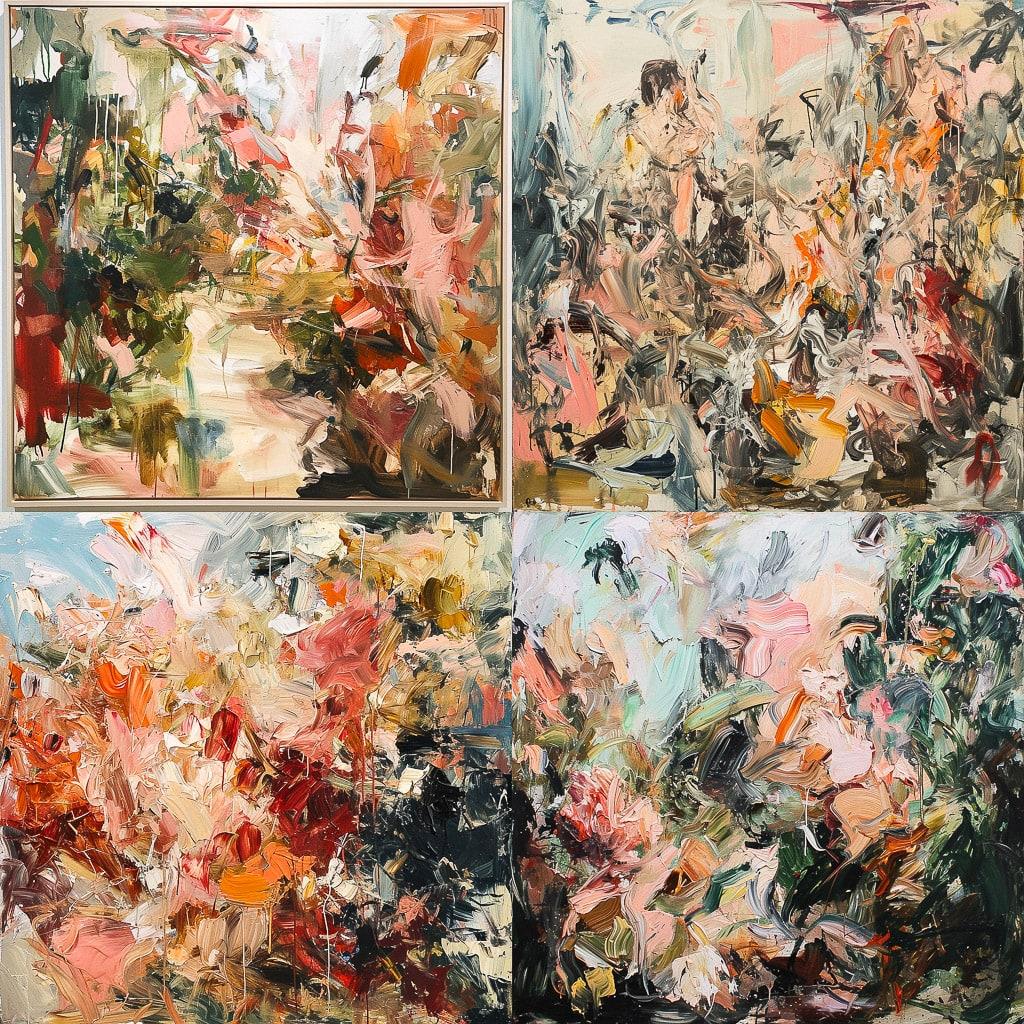 Cecily Brown style, Midjourney V6, render 1 of 4