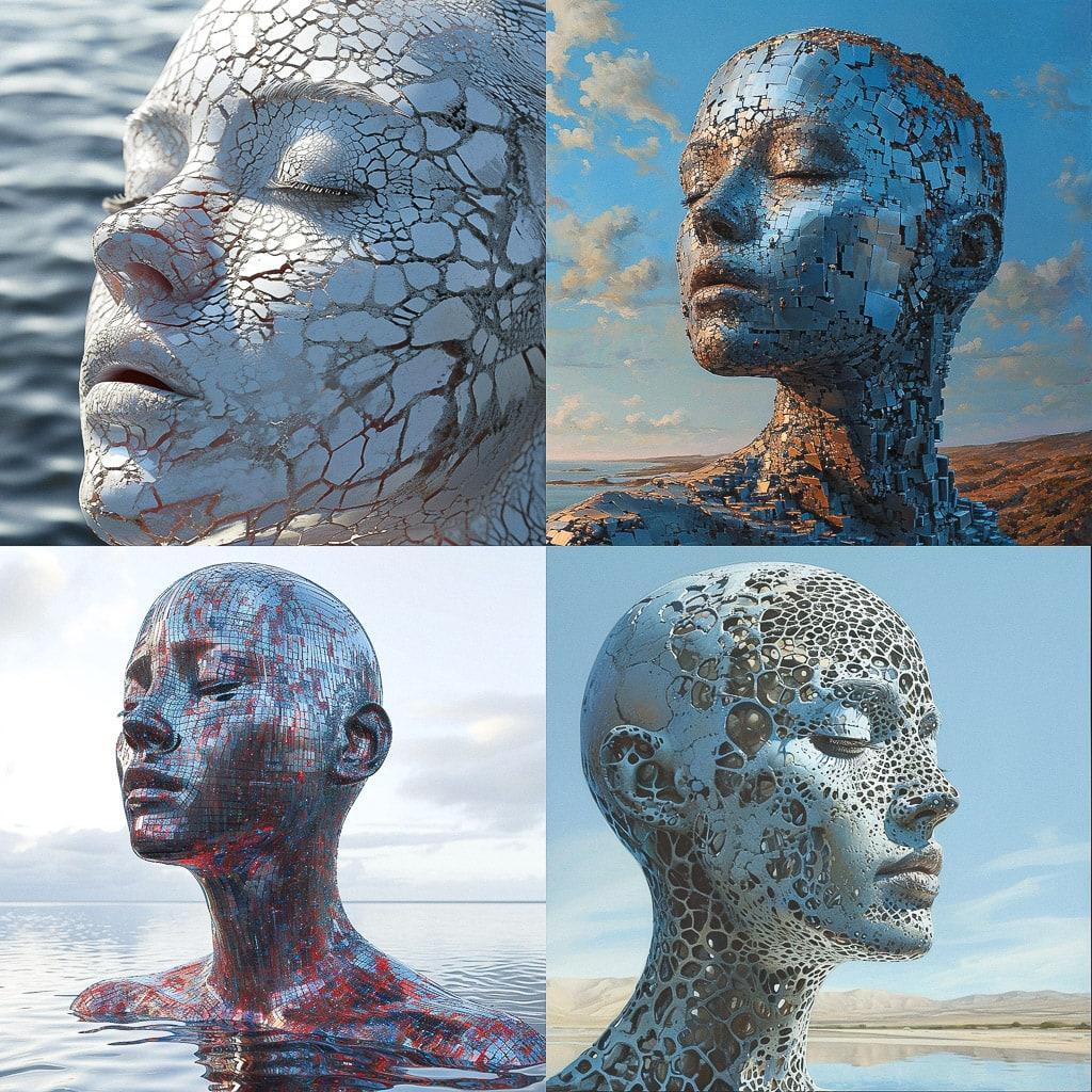 Chad Knight style, Midjourney V6, render 1 of 4