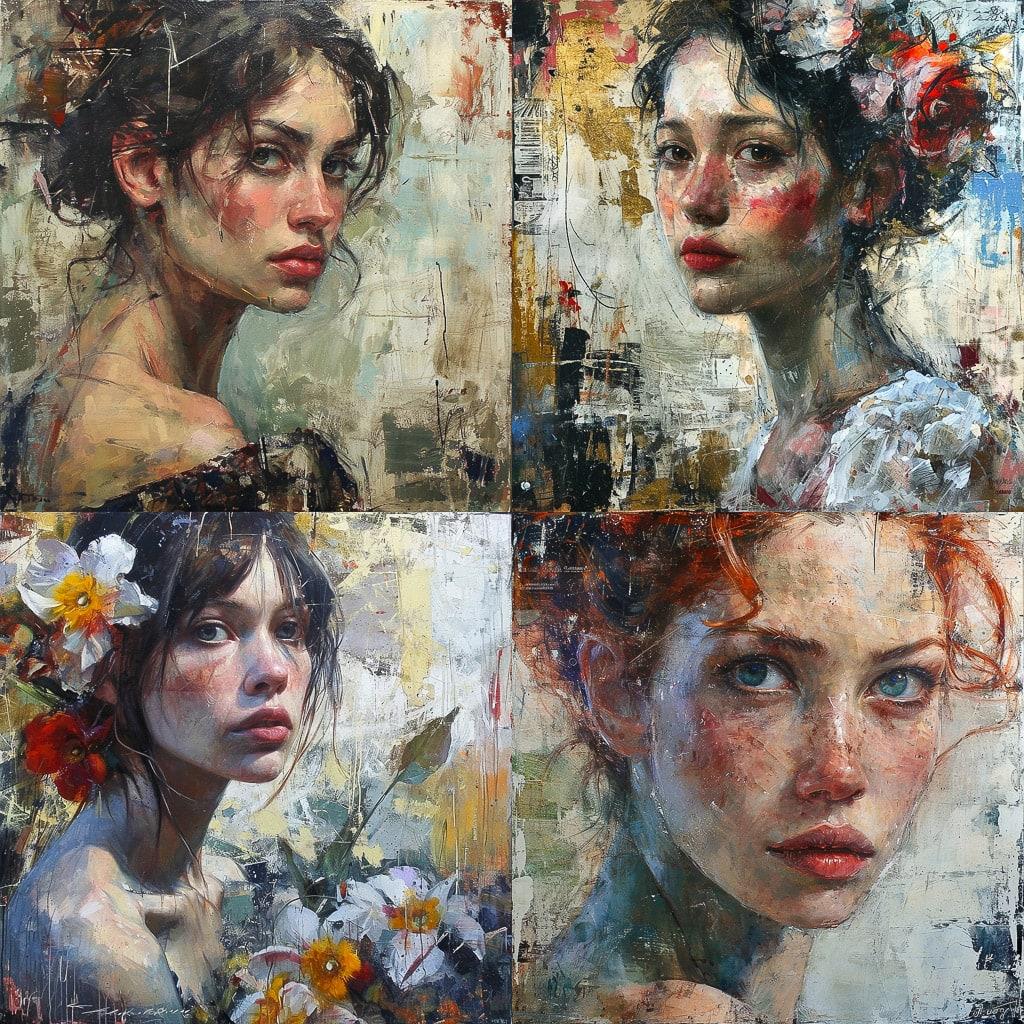 Charles Dwyer style, Midjourney V6, render 1 of 4