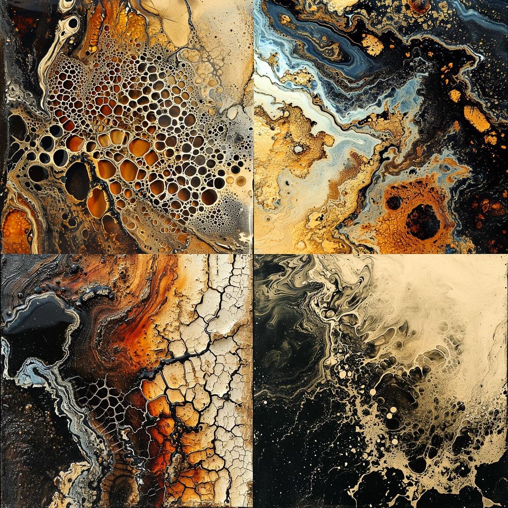 Chemigram style, Midjourney V6, render 1 of 4