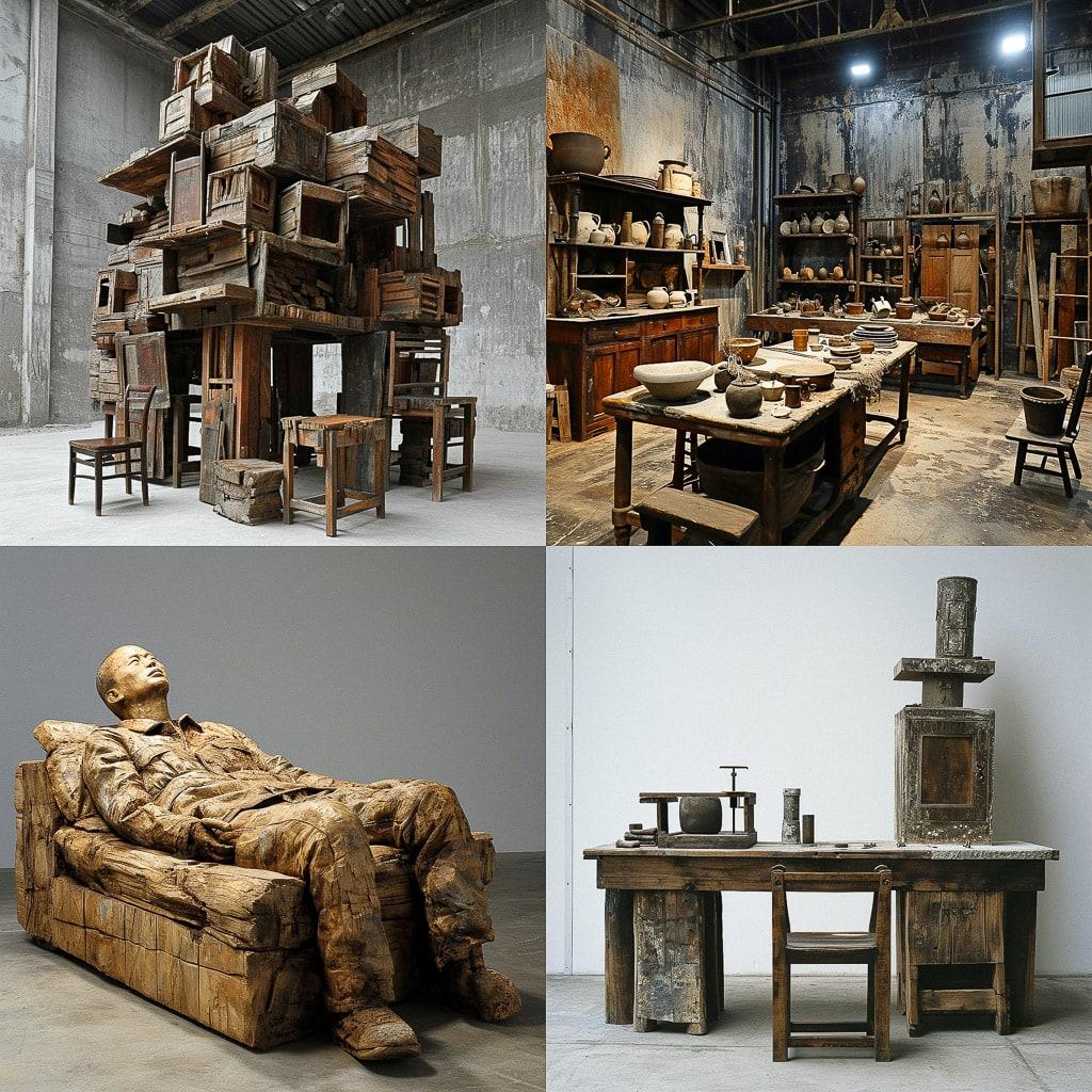 Chen Zhen style, Midjourney V6, render 1 of 4