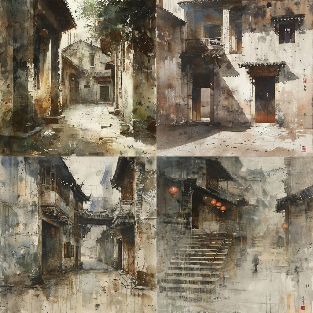 Chien Chung-Wei style, Midjourney V6, render 1 of 4