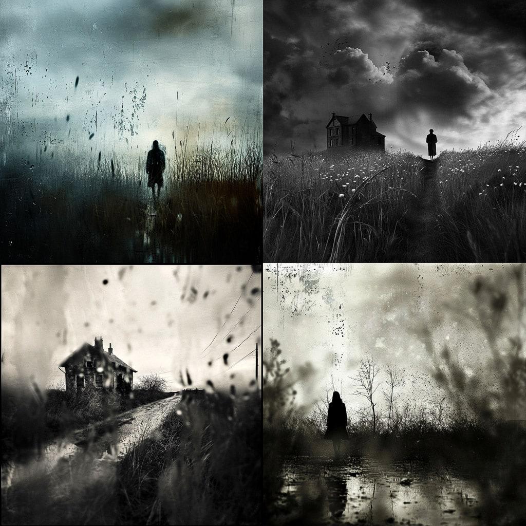 Chris Friel style, Midjourney V6, render 1 of 4