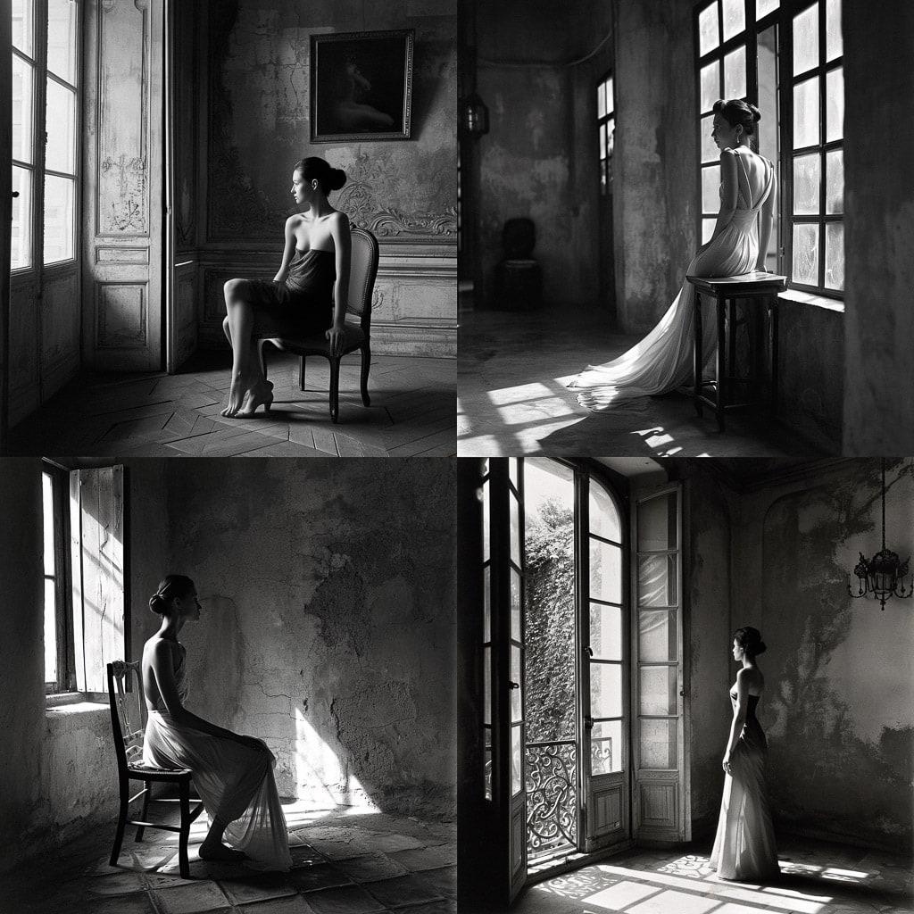 Christian Coigny style, Midjourney V6, render 1 of 4