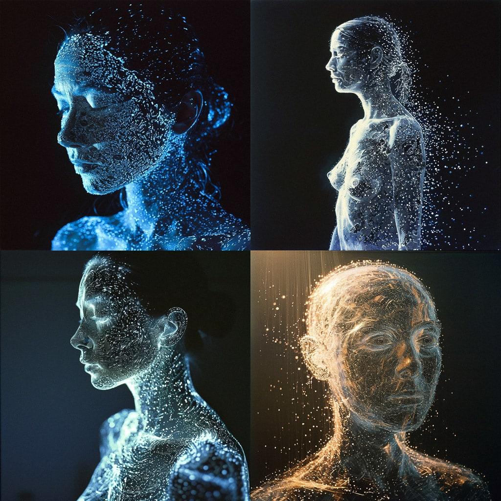 Christopher Bucklow style, Midjourney V6, render 1 of 4