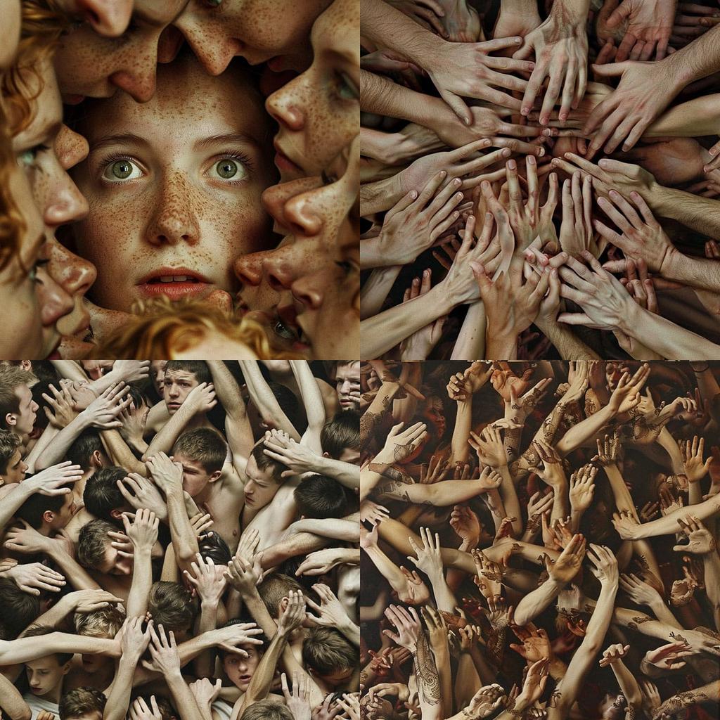Claudia Rogge style, Midjourney V6, render 1 of 4