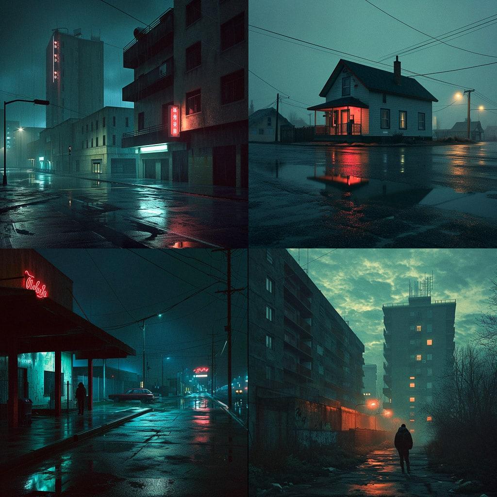 Cody Ellingham style, Midjourney V6, render 1 of 4