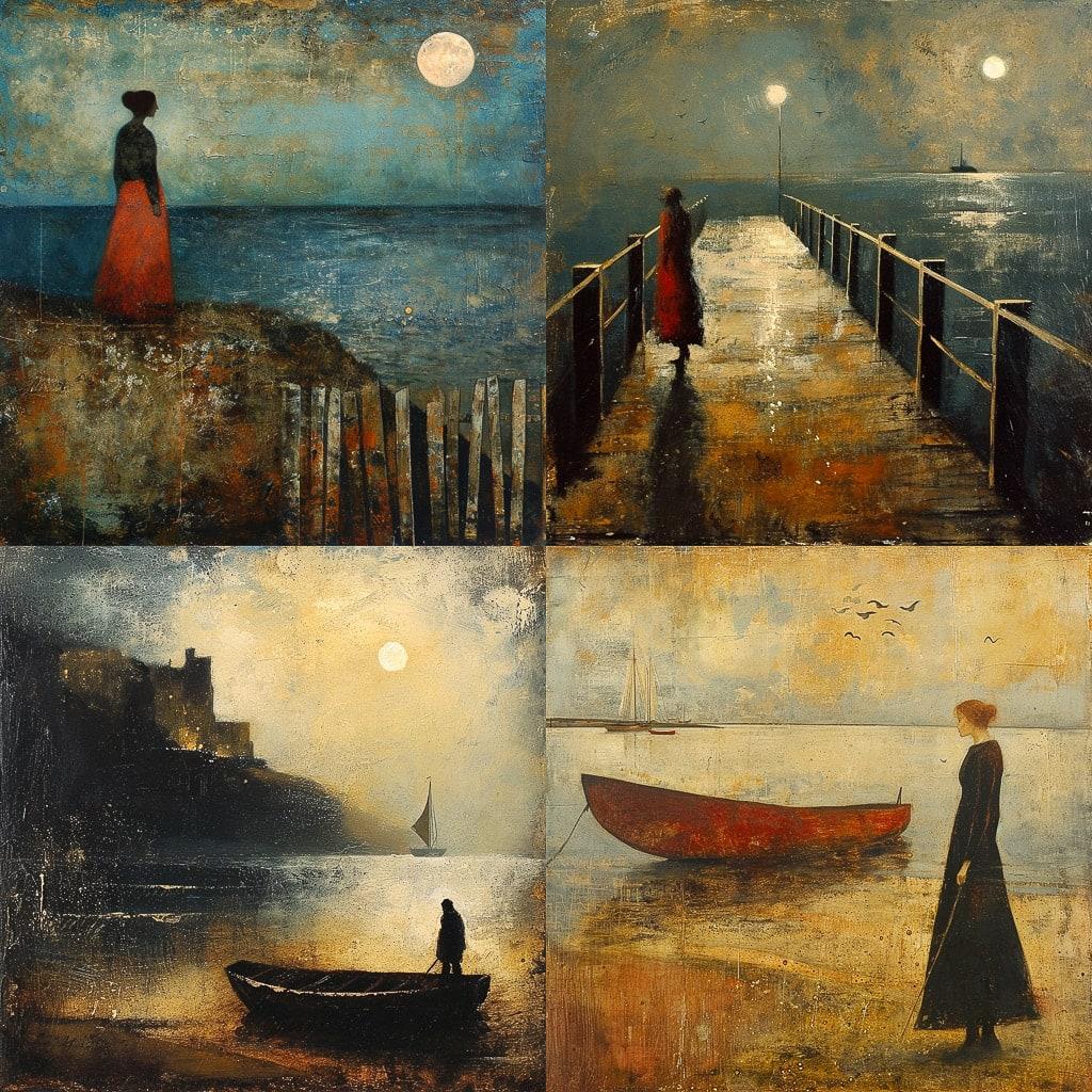 David Brayne style, Midjourney V6, render 1 of 4