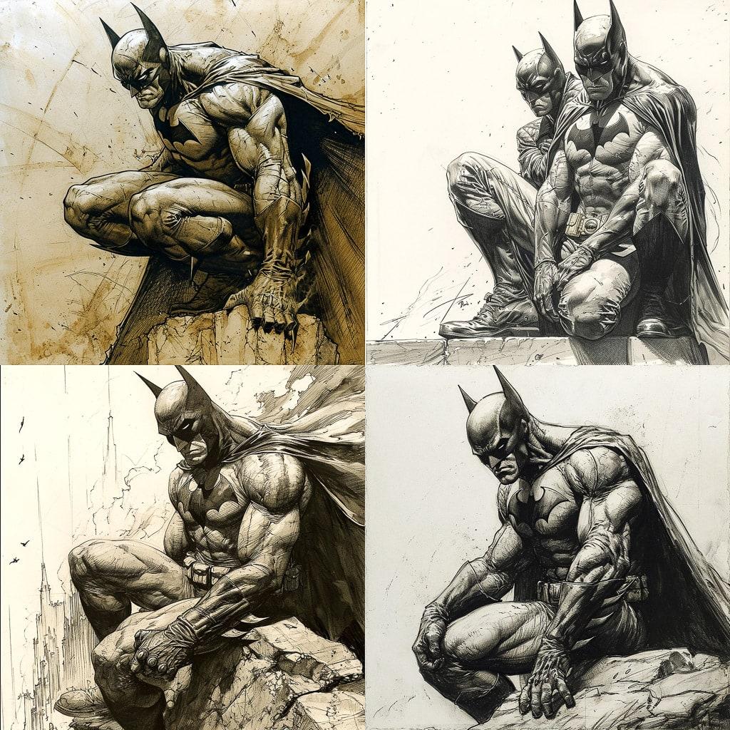 David Finch style, Midjourney V6, render 1 of 4