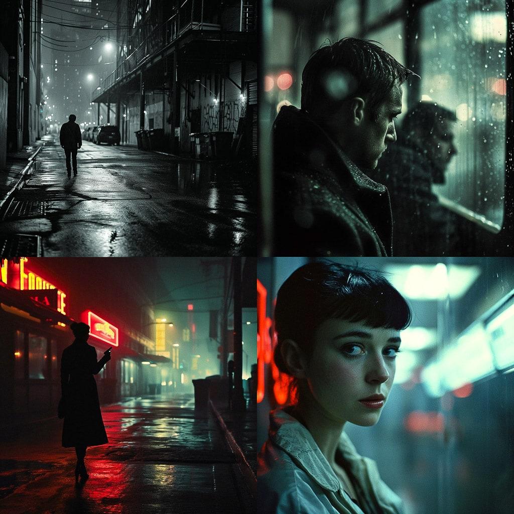 David Fincher style, Midjourney V6, render 1 of 4