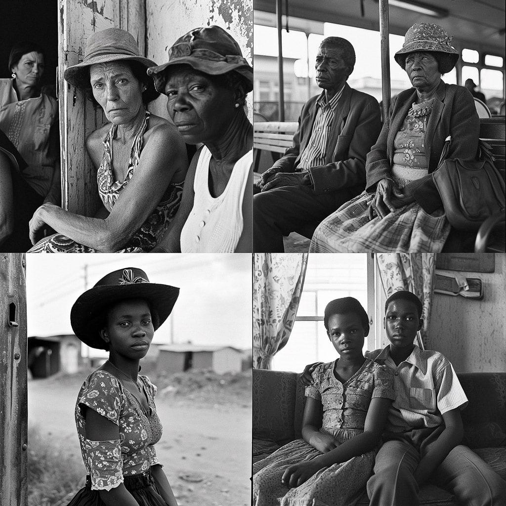David Goldblatt style, Midjourney V6, render 1 of 4