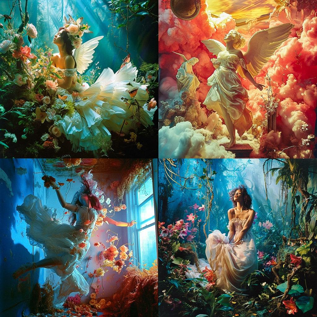David LaChapelle style, Midjourney V6, render 1 of 4