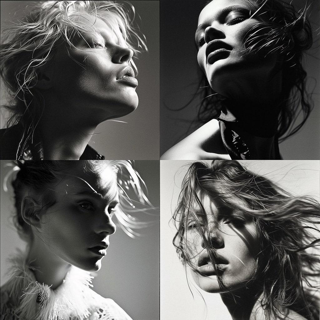 David Sims style, Midjourney V6, render 1 of 4