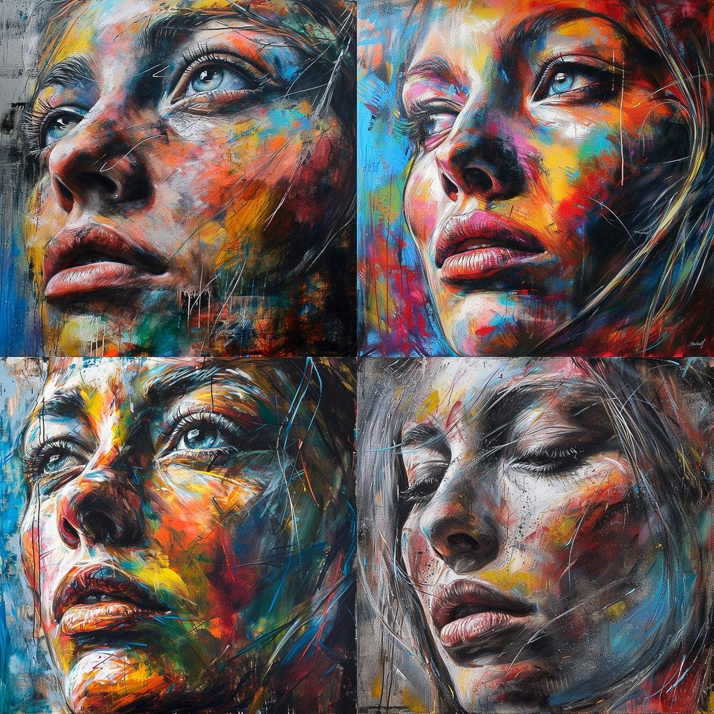 David Walker style, Midjourney V6, render 1 of 4