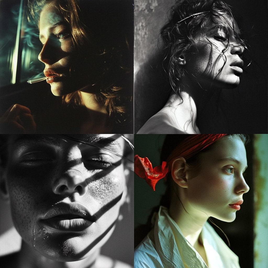 Davide Sorrenti style, Midjourney V6, render 1 of 4