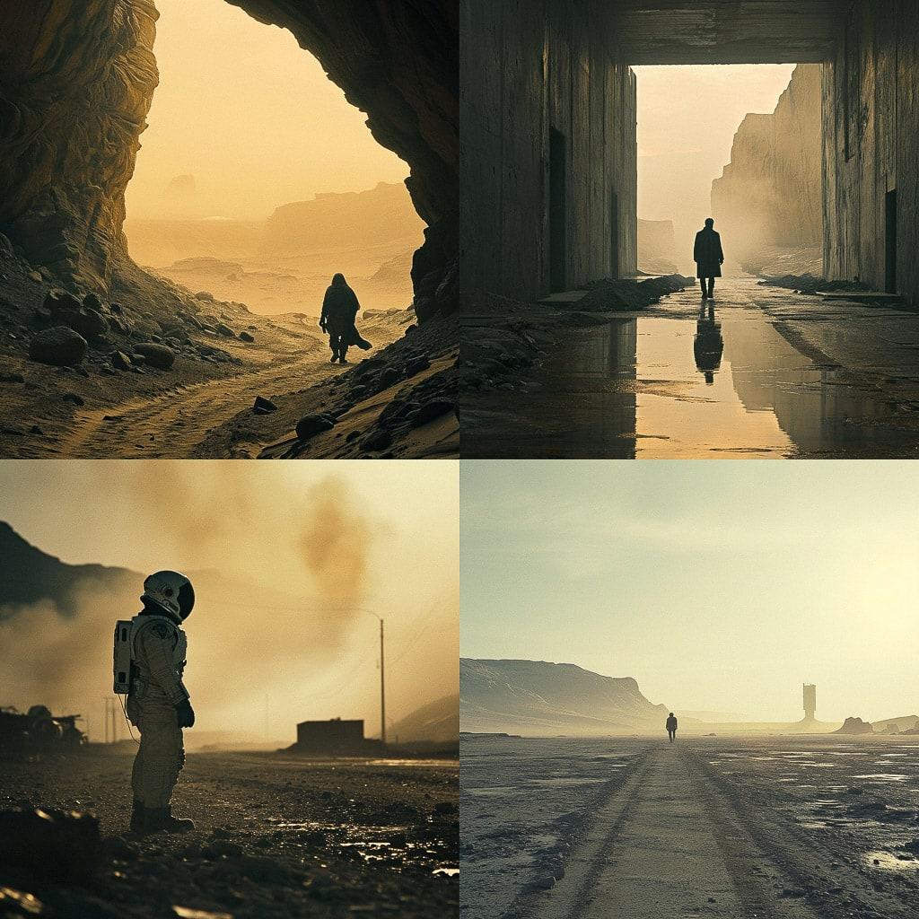 Denis Villeneuve style, Midjourney V6, render 1 of 4