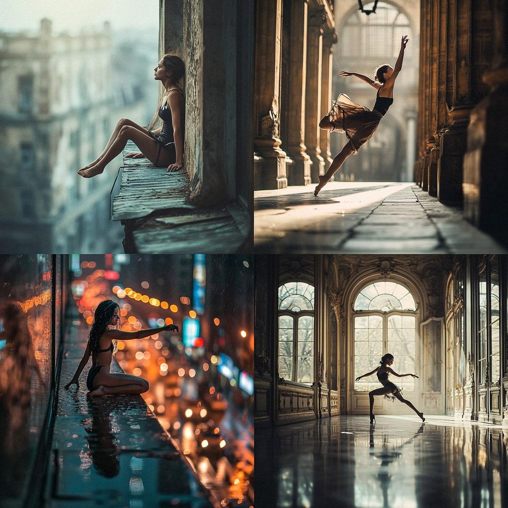 Dimitry Roulland style, Midjourney V6, render 1 of 4