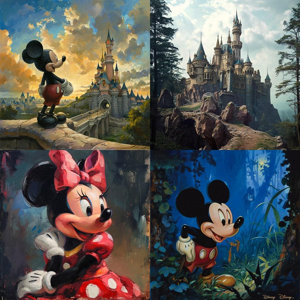 Disney Studio style, Midjourney V6, render 1 of 4