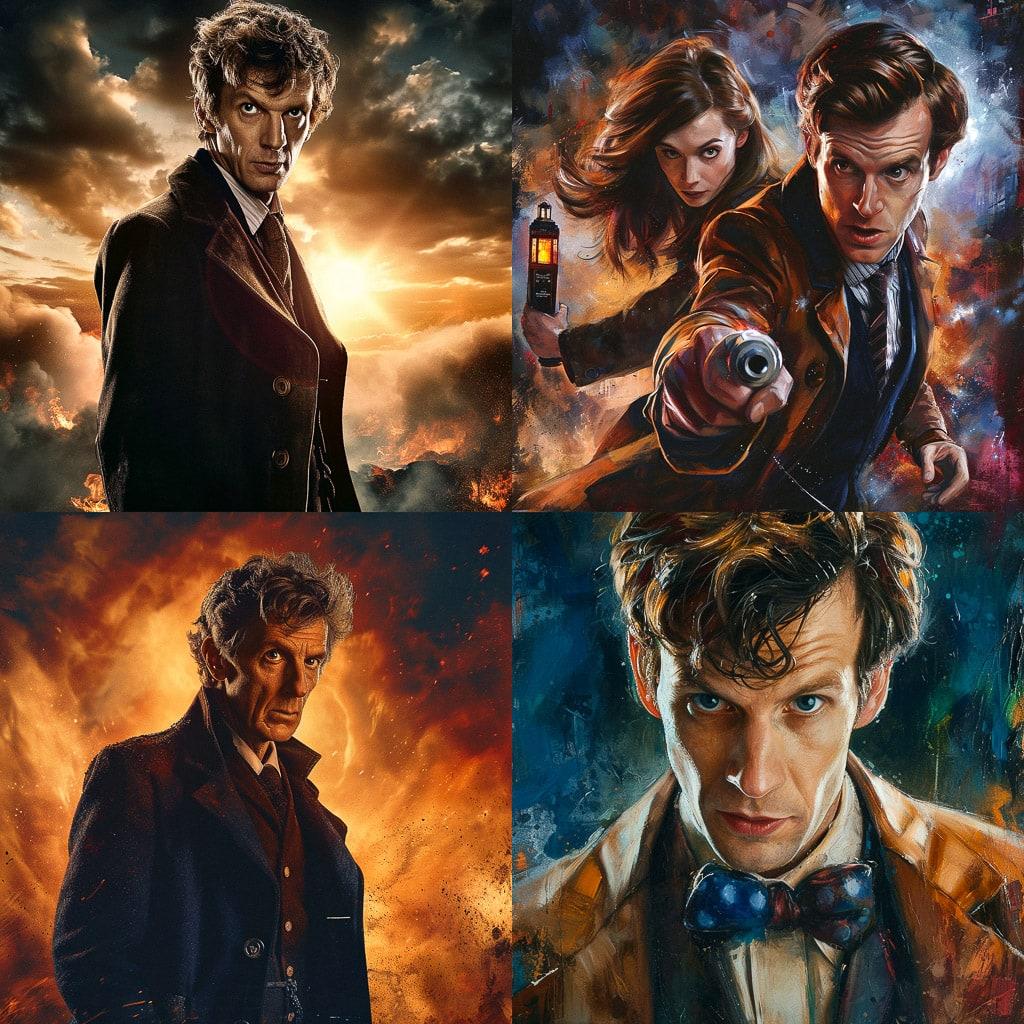 Doctor Who style, Midjourney V6, render 1 of 4