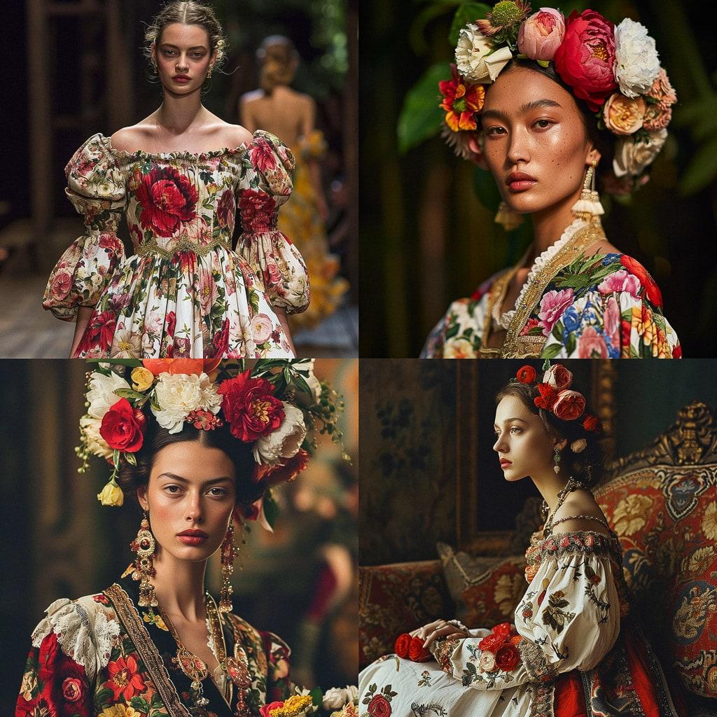 Dolce Gabbana style, Midjourney V6, render 1 of 4