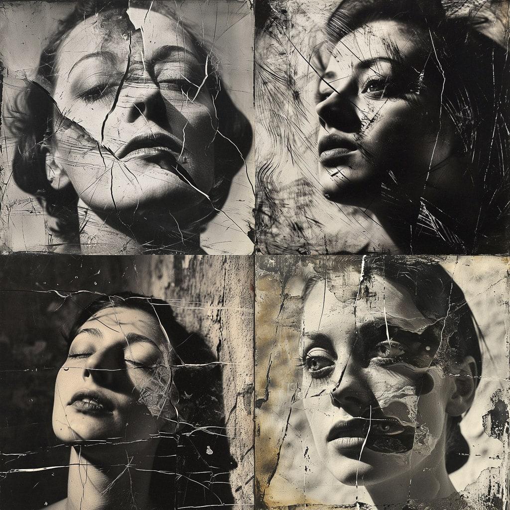 Dora Maar style, Midjourney V6, render 1 of 4