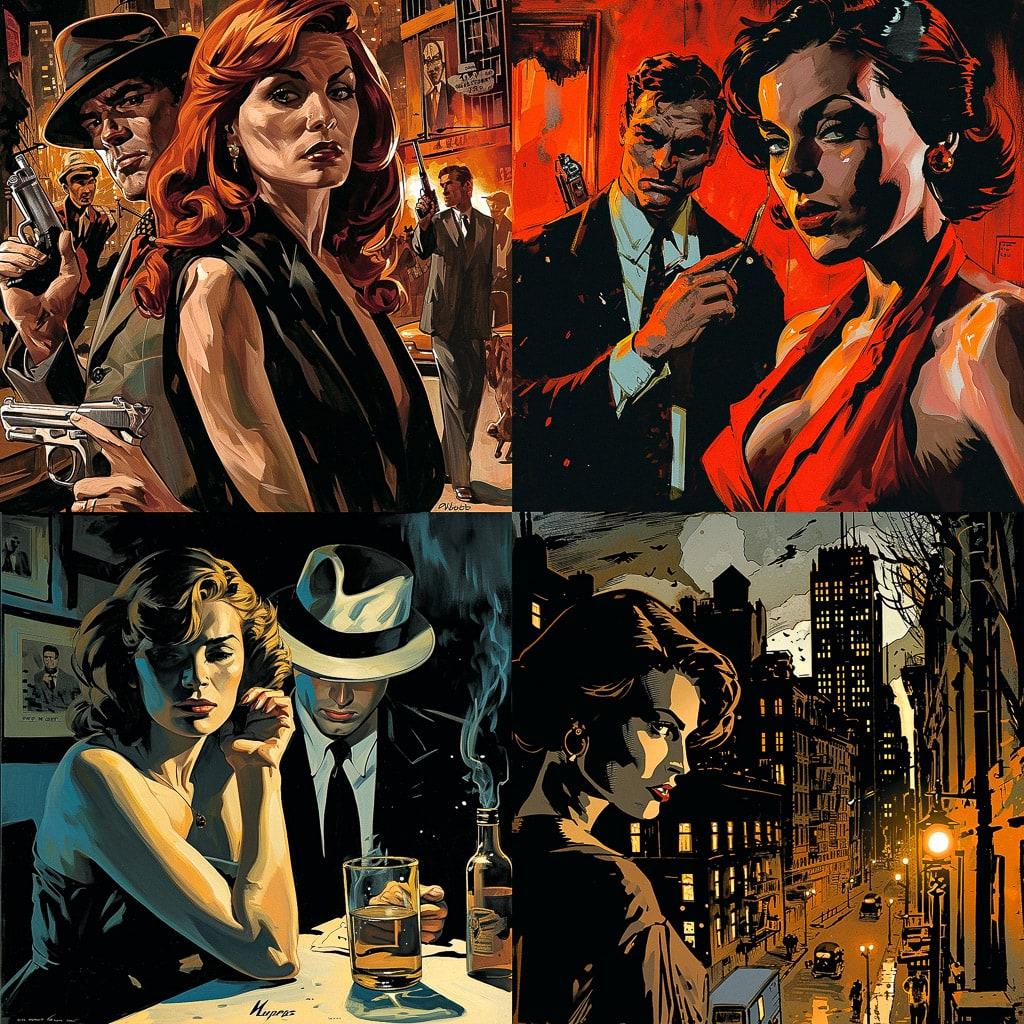 Ed Brubaker style, Midjourney V6, render 1 of 4