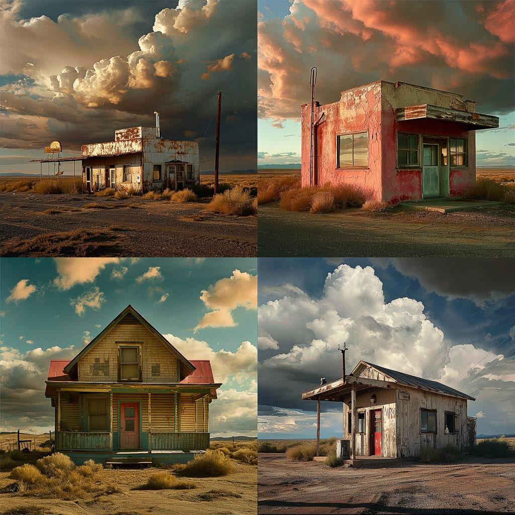 Ed Freeman style, Midjourney V6, render 1 of 4