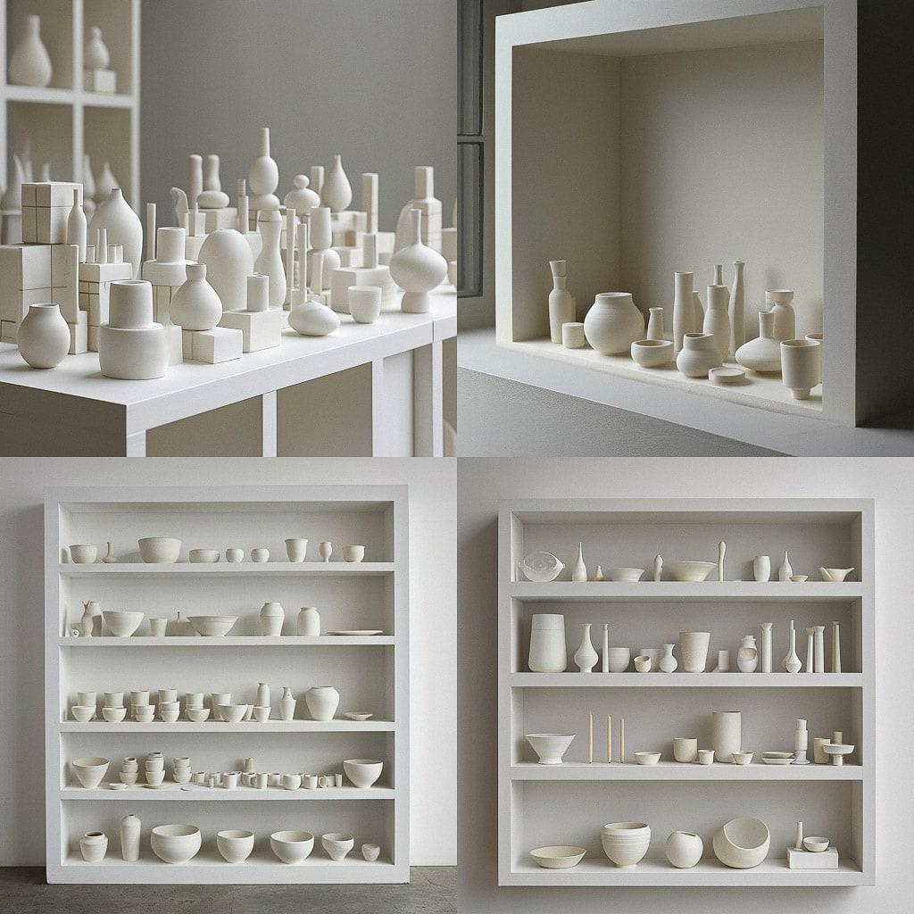 Edmund de Waal style, Midjourney V6, render 1 of 4