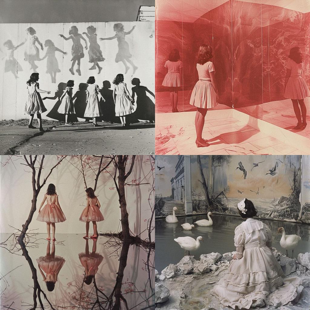 Eleanor Antin style, Midjourney V6, render 1 of 4