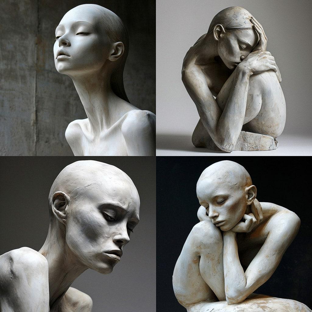 Emil Alzamora style, Midjourney V6, render 1 of 4