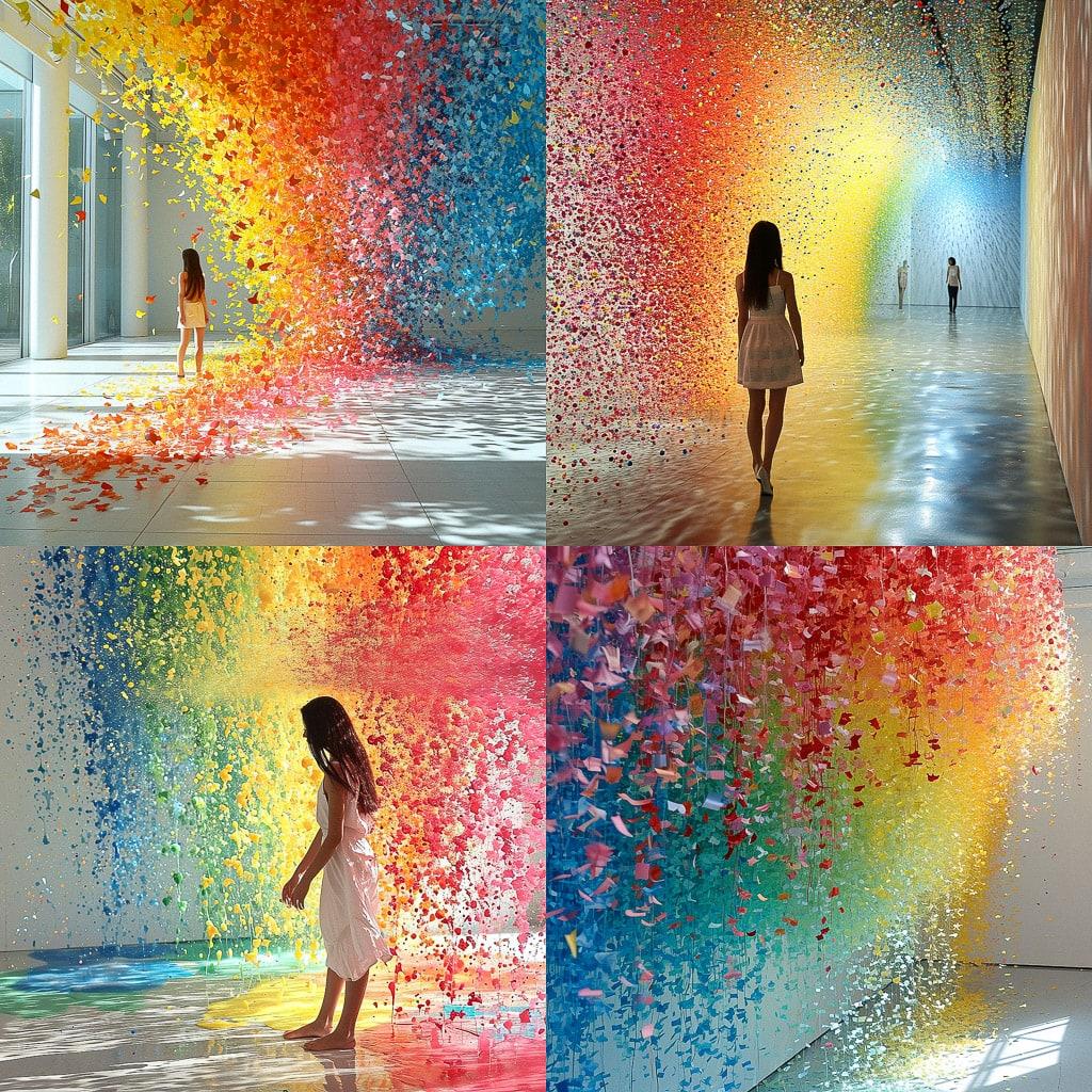 Emmanuelle Moureaux style, Midjourney V6, render 1 of 4