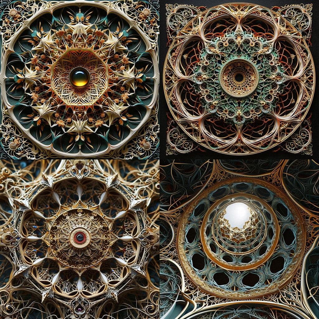 Eric Standley style, Midjourney V6, render 1 of 4