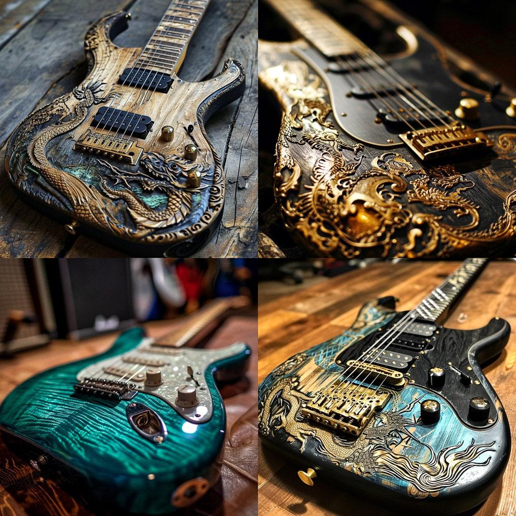 Ernie Ball style, Midjourney V6, render 1 of 4