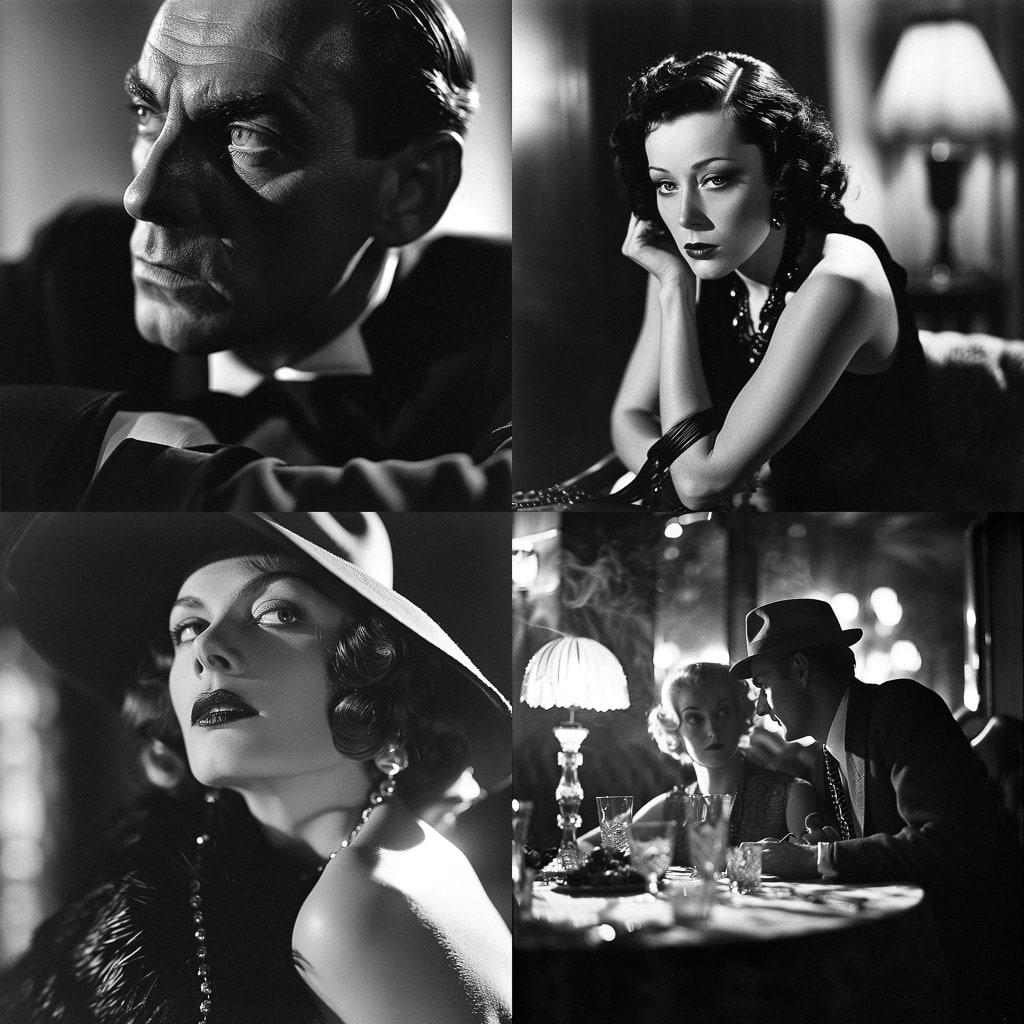 Ernst Lubitsch style, Midjourney V6, render 1 of 4