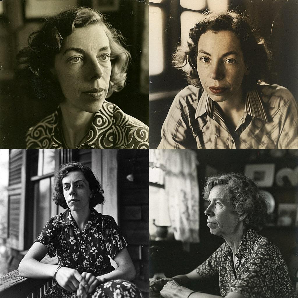 Eudora Welty style, Midjourney V6, render 1 of 4